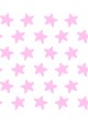 Completo Copripiumino Reversibile Cotone - Estrellas Bianche - Sfondo Rosa