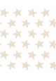 Completo Copripiumino Reversibile Cotone - Estrellas Sabbia - Sfondo Bianco