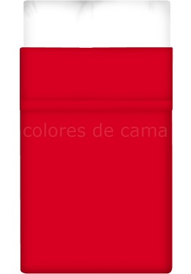 Lenzuolo di sopra - Tinta Unita Rosso
